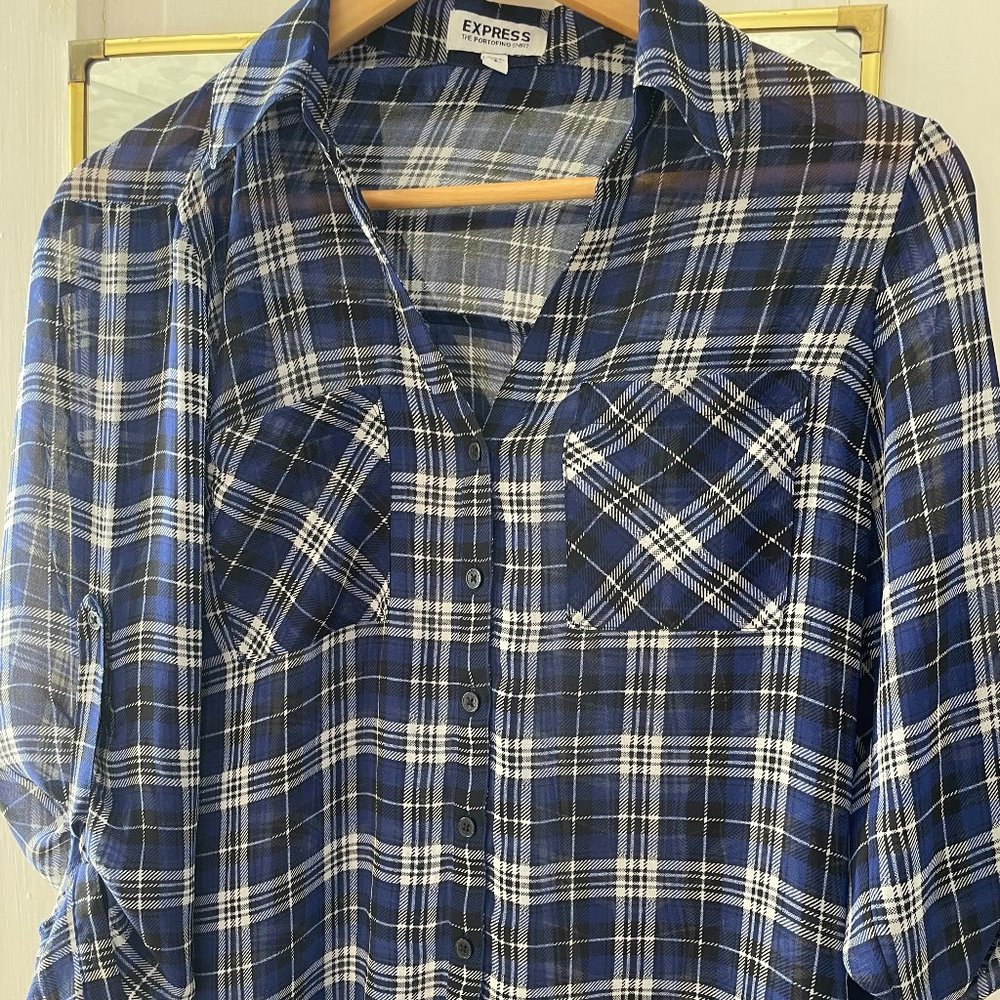 Express women's button up shirt (size small)
